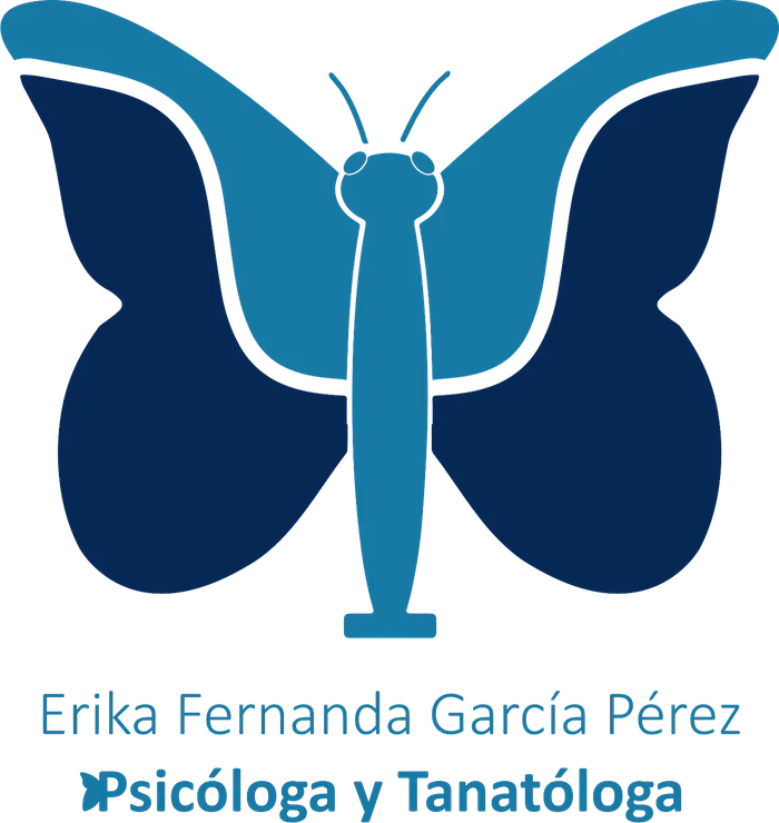 Logotipo de Psicóloga y Tanatóloga Erika García Pérez
